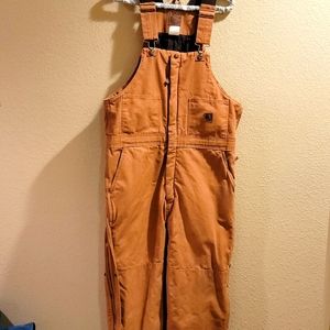 Berne canvas insulated sz "large short" overalls waist 44-48